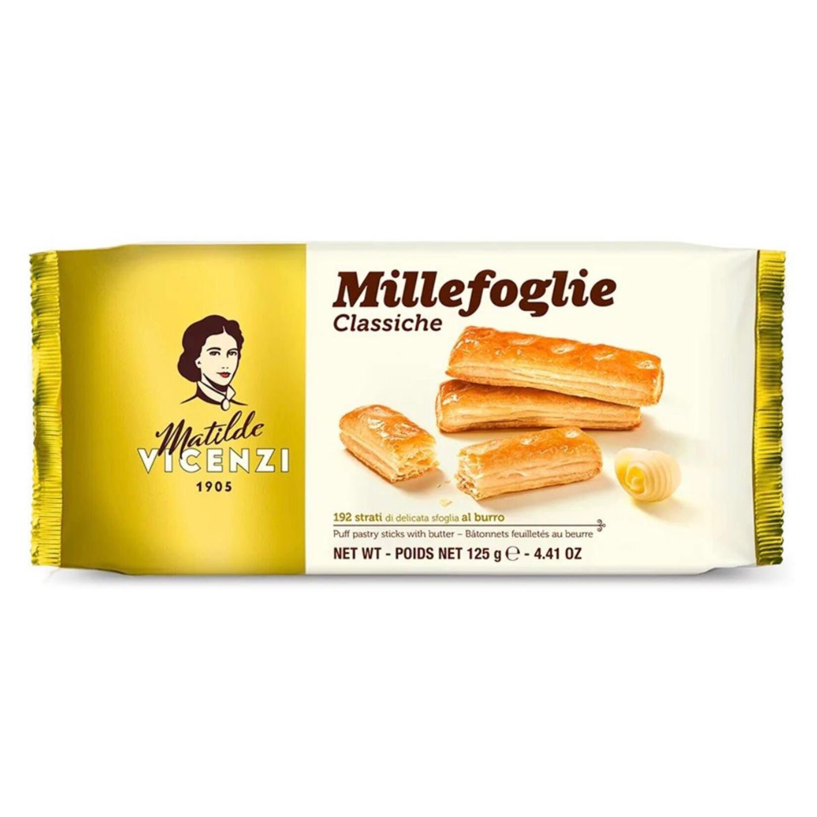 Matilde Vicenzi Millefoglie Tereyağlı Milföy Tatlı 125 g