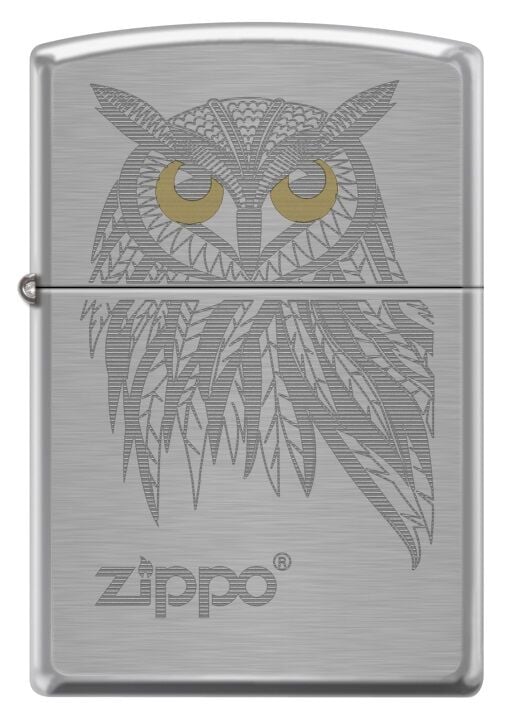 Zippo Owl Head - Baykuş Kafası Dizayn Çakmak