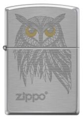 Zippo Owl Head - Baykuş Kafası Dizayn Çakmak