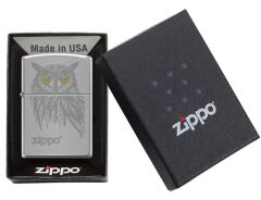 Zippo Owl Head - Baykuş Kafası Dizayn Çakmak