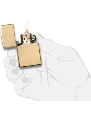 Zippo Armor® High Polish Brass Dizayn Çakmak