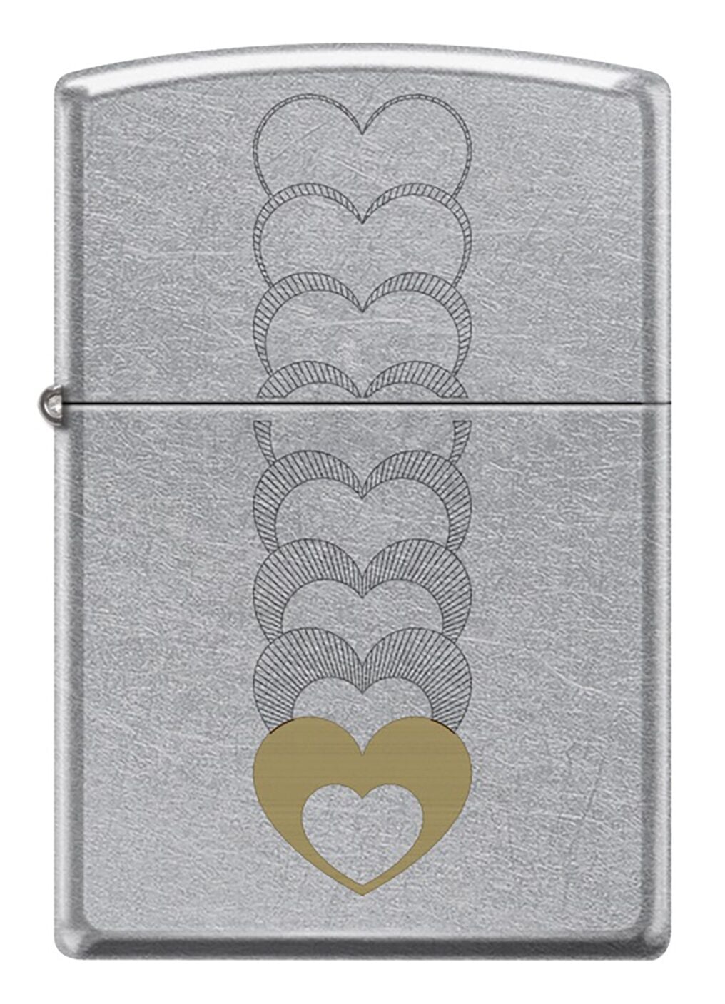Zippo Heart Pattern Dizayn Çakmak