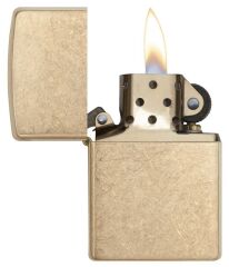 Zippo Armor® Kasa Tumbled Brass Dizayn Çakmak