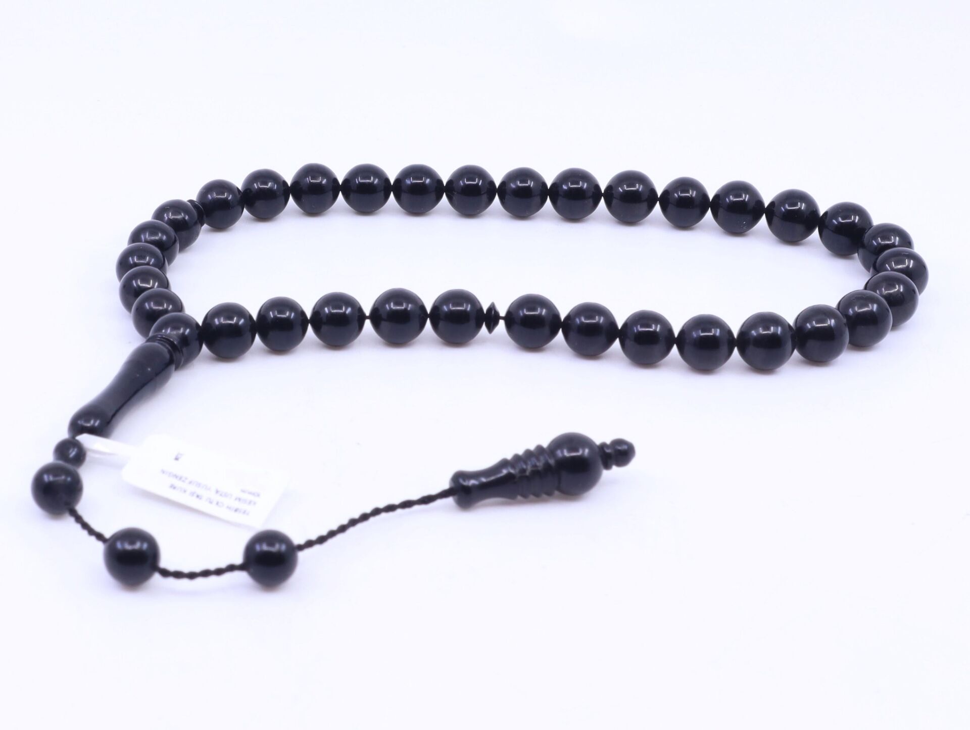 Küre Kesim Erzurum Oltu Taşı Tesbih 9 x 9 mm