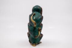 Pirinç Üç Maymun Figürü