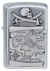 Zippo Pirate Treasure - Korsan Hazinesi Dizayn Çakmak