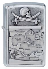 Zippo Pirate Treasure - Korsan Hazinesi Dizayn Çakmak