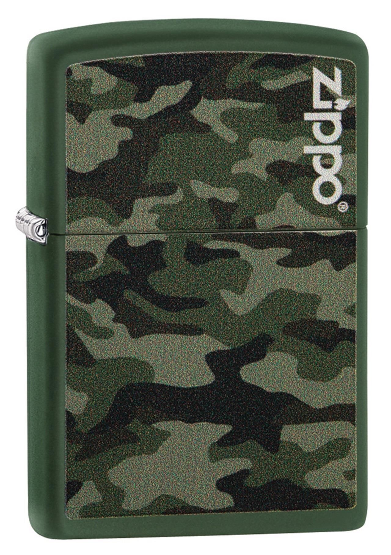 Zippo Camo And Zippo Logo Design Kamuflaj Çakmak