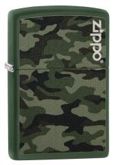 Zippo Camo And Zippo Logo Design Kamuflaj Çakmak
