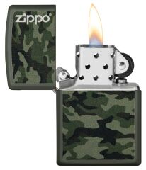 Zippo Camo And Zippo Logo Design Kamuflaj Çakmak