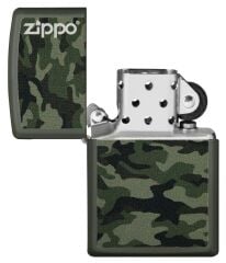 Zippo Camo And Zippo Logo Design Kamuflaj Çakmak