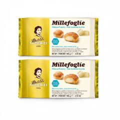 Matilde Vicenzi Millefoglie Süt Kreması Ve Beyaz Çikolata Dolgulu Milföy Tatlı 100 g (2 ADET)