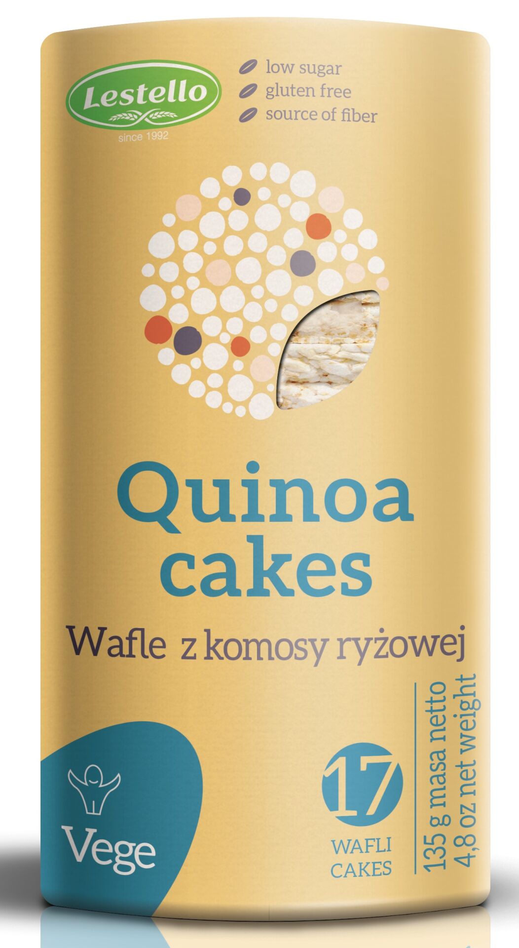 Lestello Quinoa Cakes - Glutensiz Kinoa Patlağı 135 g
