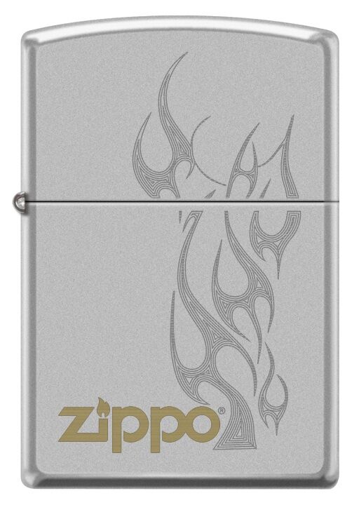 Zippo Satin Chrome Classic Zippo Dizayn Çakmak
