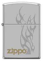 Zippo Satin Chrome Classic Zippo Dizayn Çakmak