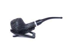 Pipsan Pipo Gravür İşlemeli Half Bent - Siyah