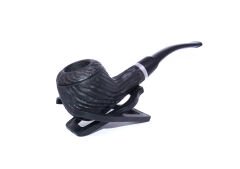 Pipsan Pipo Gravür İşlemeli Half Bent - Siyah