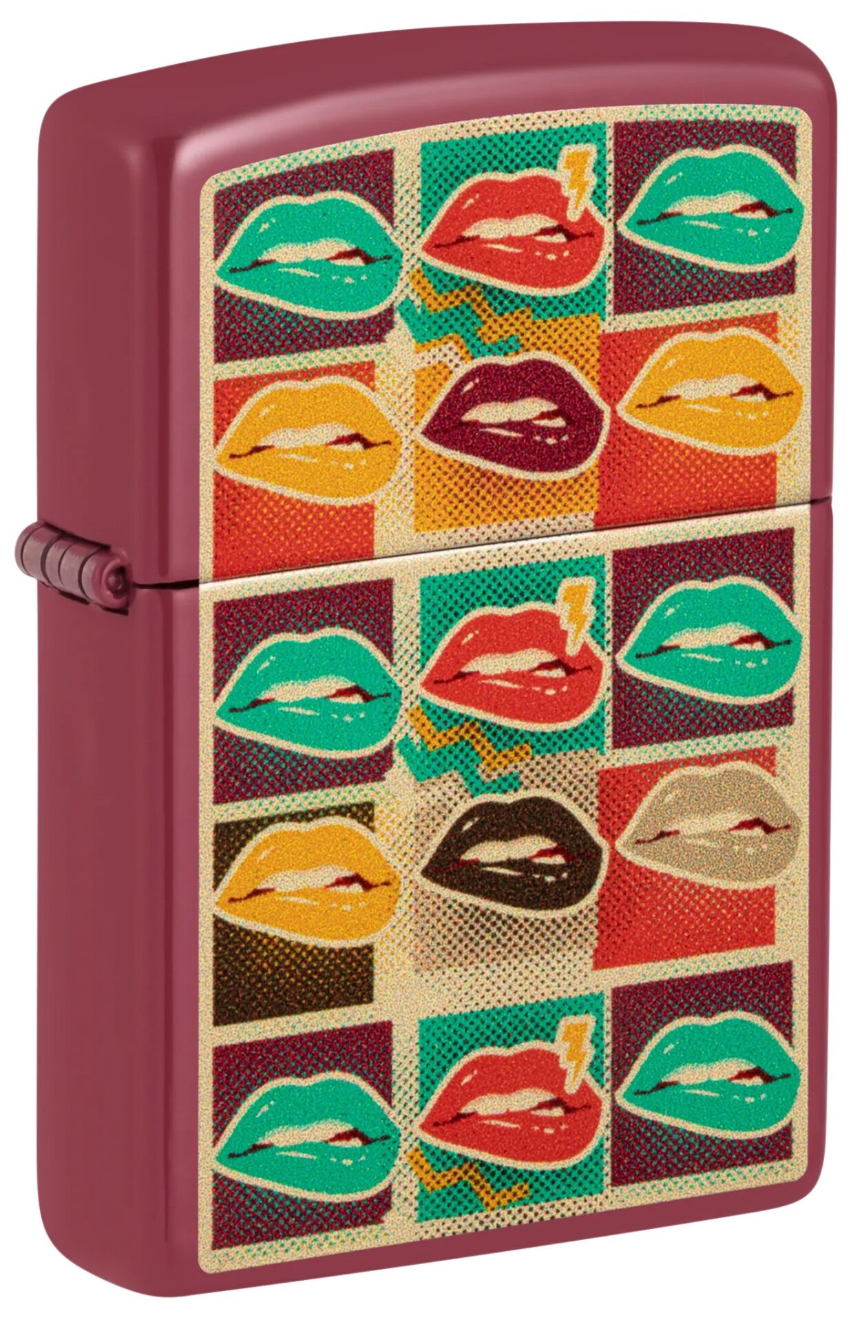 Zippo Pop Art Lips Dizayn Çakmak