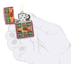 Zippo Pop Art Lips Dizayn Çakmak