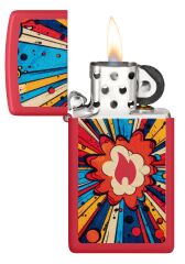 Zippo Pow Flame Dizayn Çakmak