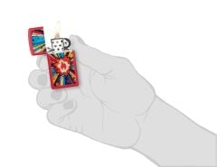 Zippo Pow Flame Dizayn Çakmak