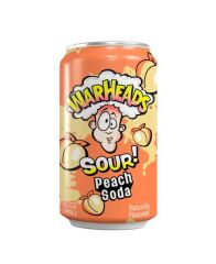 Warheads Sour Peach Soda - Ekşi Şeftali Aromalı Gazlı İçecek 330ml