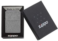 Zippo Reg Antique Silver Dizayn Çakmak