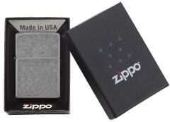 Zippo Reg Antique Silver Dizayn Çakmak