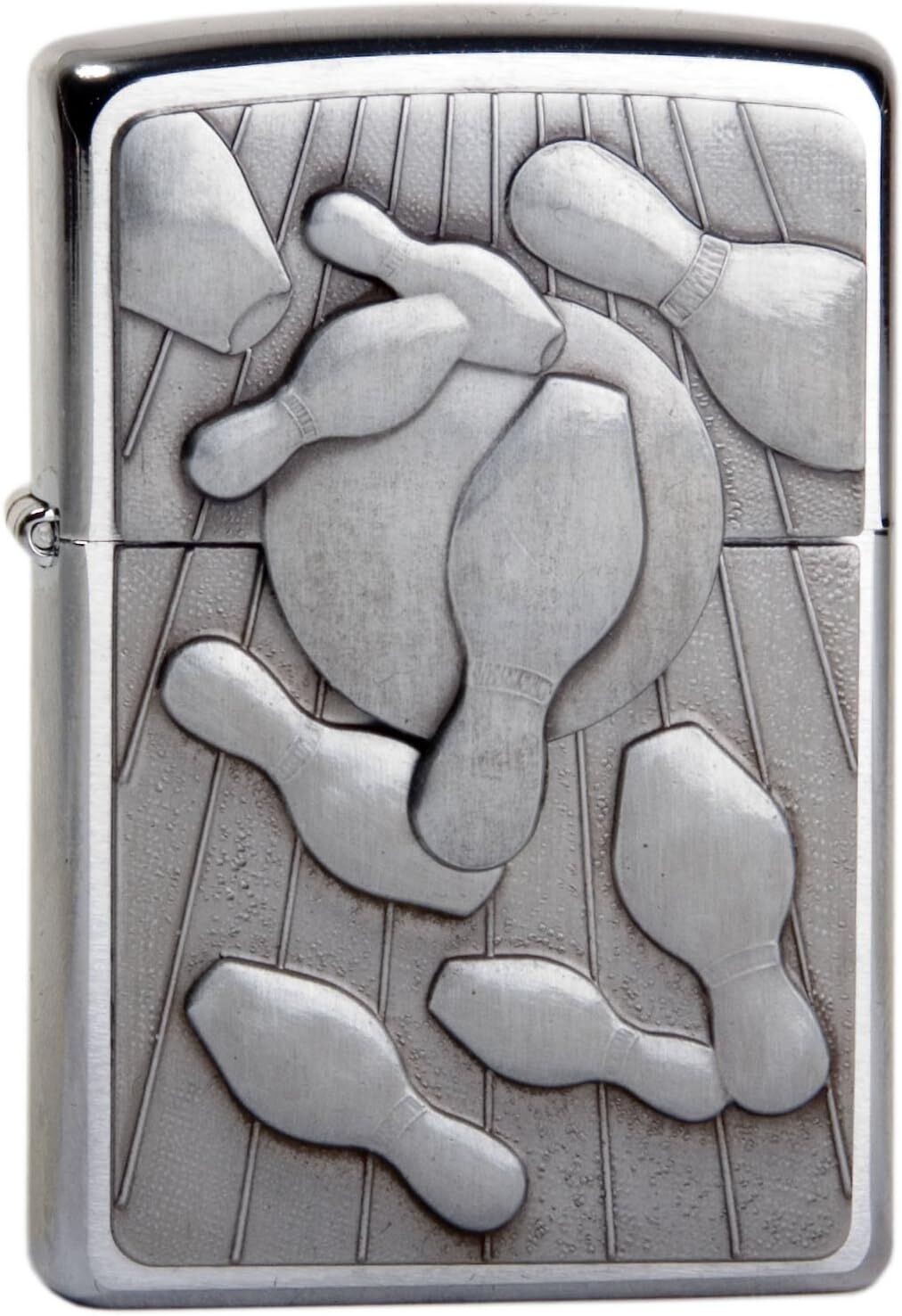 Zippo Bowling Surprise Amblem Dizayn Çakmak