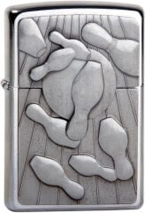 Zippo Bowling Surprise Amblem Dizayn Çakmak