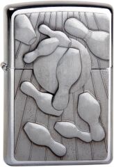 Zippo Bowling Surprise Amblem Dizayn Çakmak