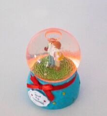 Sevgililer Işıklı Kar Küresi