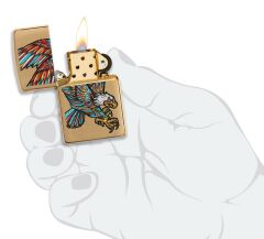 Zippo Tattoo Eagle Çakmak