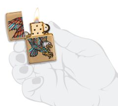 Zippo Tattoo Eagle Çakmak