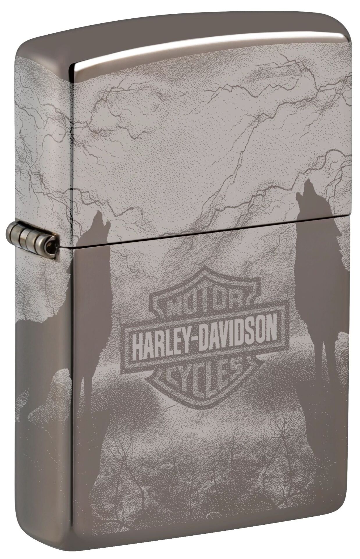 Zippo Harley Davidson Howling Wolves Dizayn Çakmak