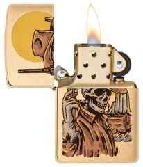 Zippo Cowboy Skull Dizayn Çakmak