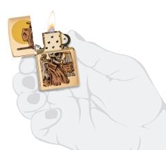 Zippo Cowboy Skull Dizayn Çakmak