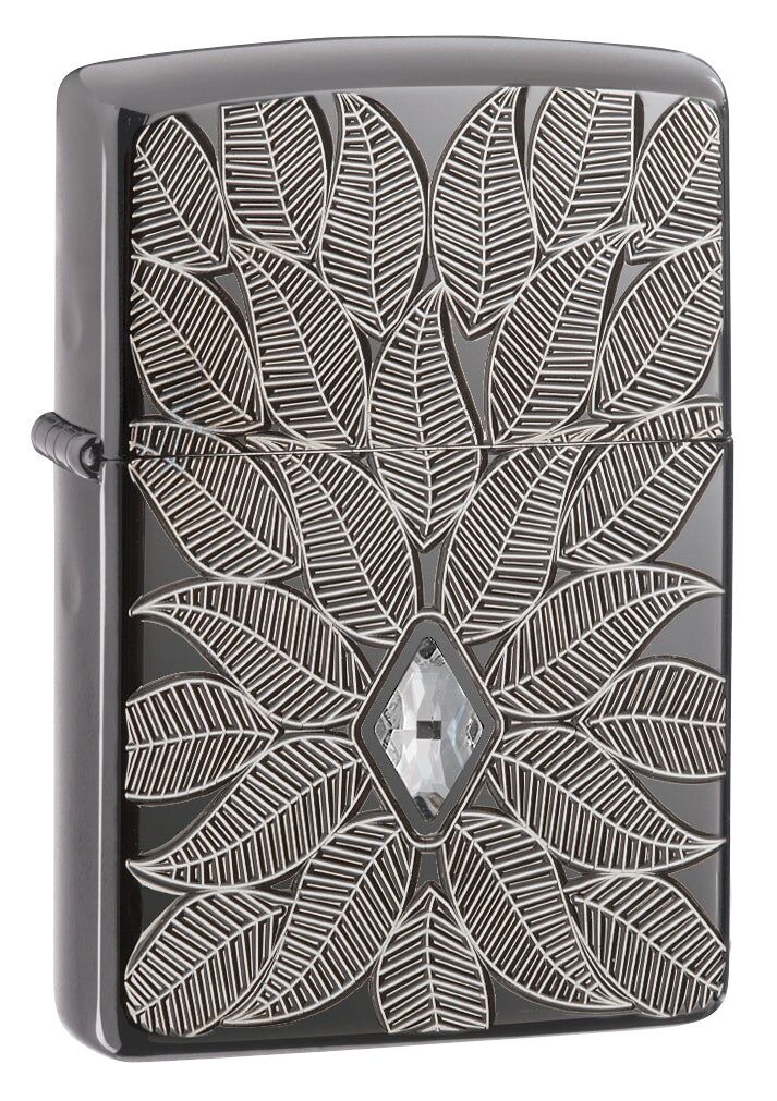 Zippo Carved Leaves Dizayn Armor® Kasa Çakmak