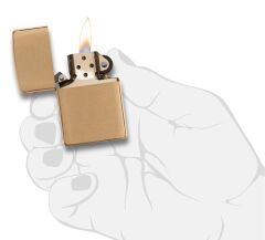Zippo Brass Çakmak