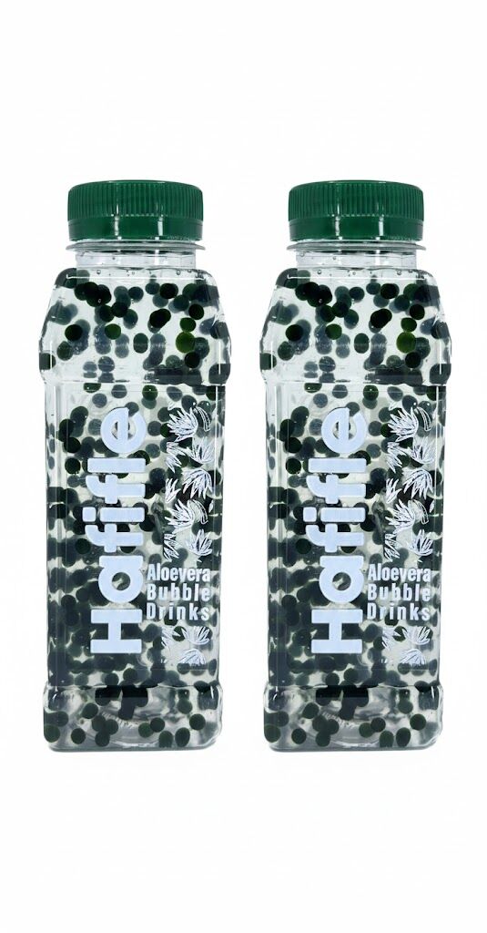 Hafifle Aloeveralı ve Aromalı Tapyoka Toplu İçecek - Bubble Tea 350 ml (2 ADET)