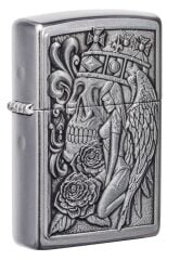 Zippo Skull And Angel Amblem Dizayn Çakmak