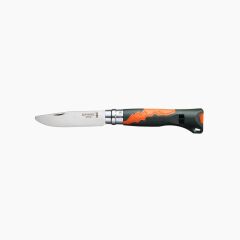 Opinel Inox Outdoor Junior Paslanmaz Çelik Düdüklü Çakı No.7 - Haki