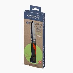 Opinel Inox Outdoor Junior Paslanmaz Çelik Düdüklü Çakı No.7 - Haki