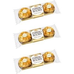 Ferrero Rocher 3'lü 37,5 Gr x 3 Paket