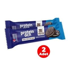 PROTEİNOCEAN Kakaolu Bisküvi ve Krema Aromalı Yüksek Protein Bar 50 g (2 Adet)