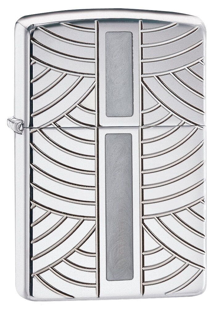 Zippo Carved Curves Dizayn Armor® Kasa Çakmak