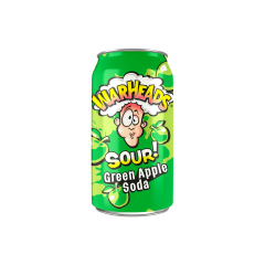 Warheads Sour Green Apple Soda - Ekşi Elma Aromalı Gazlı İçecek 330ml