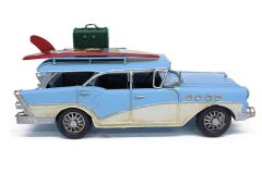 Dekoratif Station Wagon Metal Araba