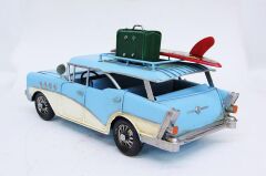 Dekoratif Station Wagon Metal Araba