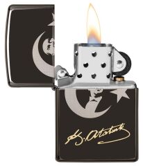 Zippo Atatürk Bayrak Çakmak